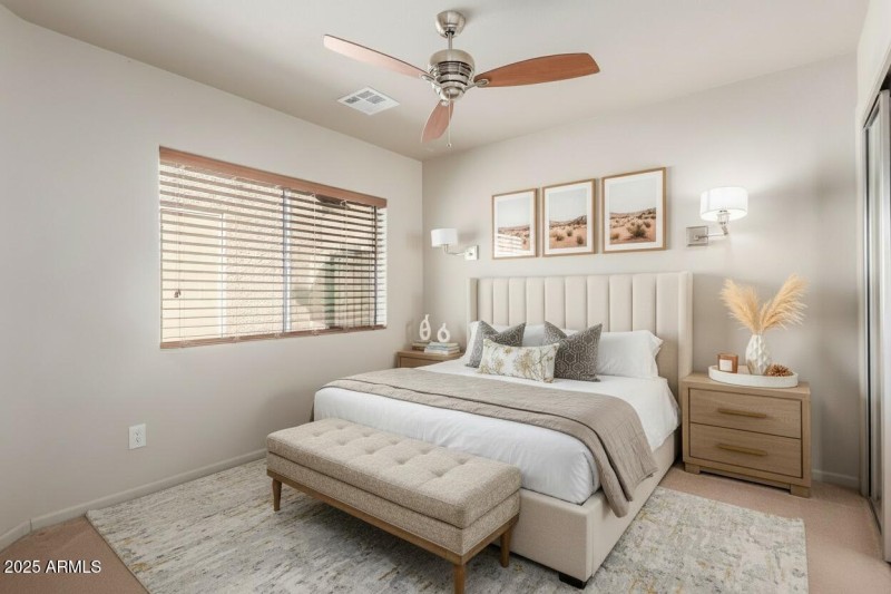 CASITA BEDROOM-staged
