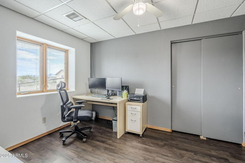 Finished Basement Office