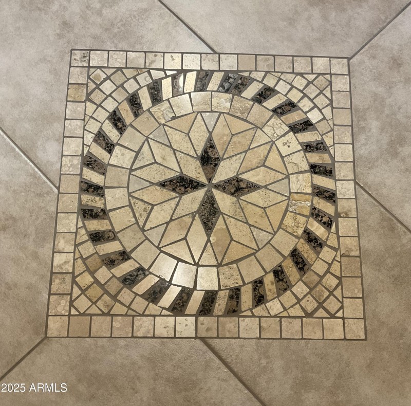 Mosaic Tile at Entrance (inside)