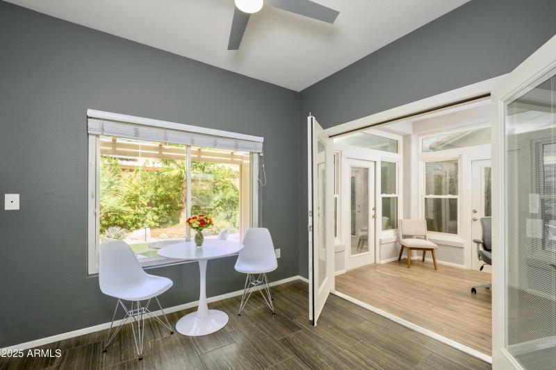 Sunroom Access from Kitchen