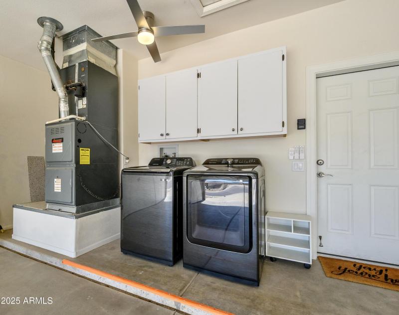 Laundry Area with Modern Appliances