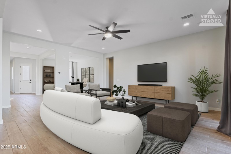 Virtually Staged - Great Room