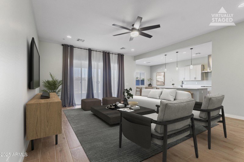 Virtually Staged - Great Room