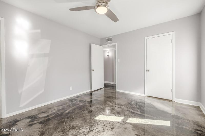 Bedroom 4 with view of hallway