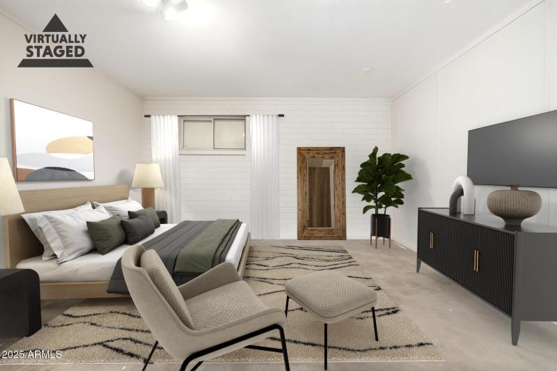 Flex room can be used a guest room