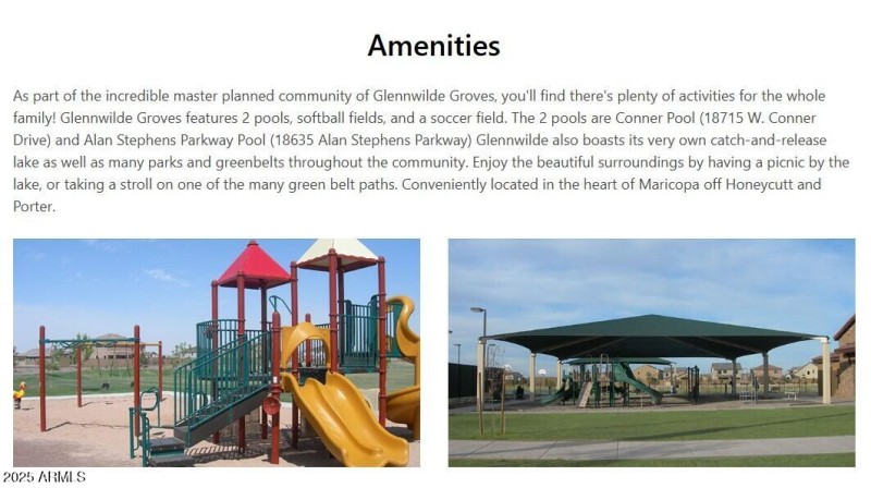 Glennwilde Groves Amenities
