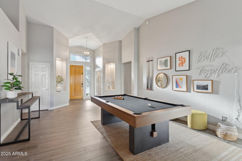 Natural light in the great room