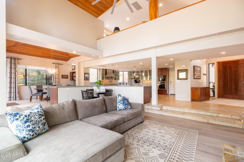 Living RM to Kitchen