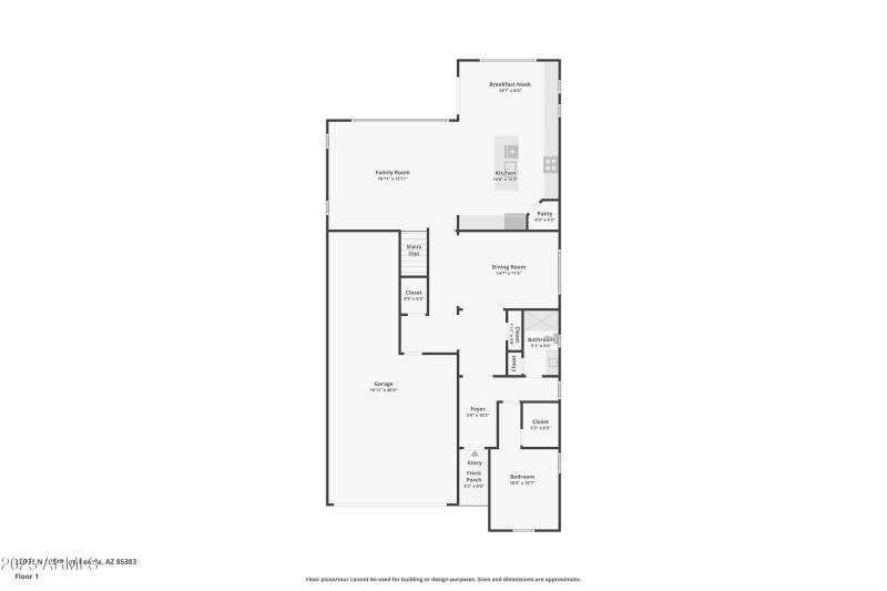 1st Level Floor Plan