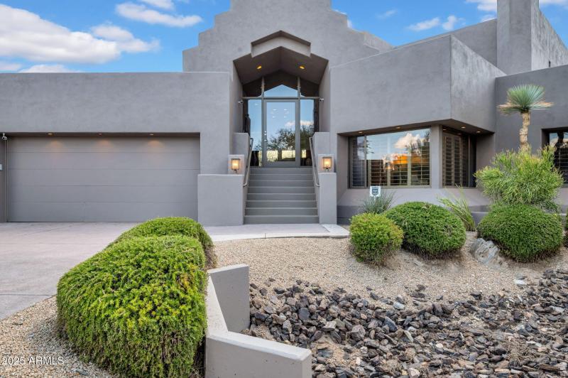 DRAMATIC FRONT ENTRY