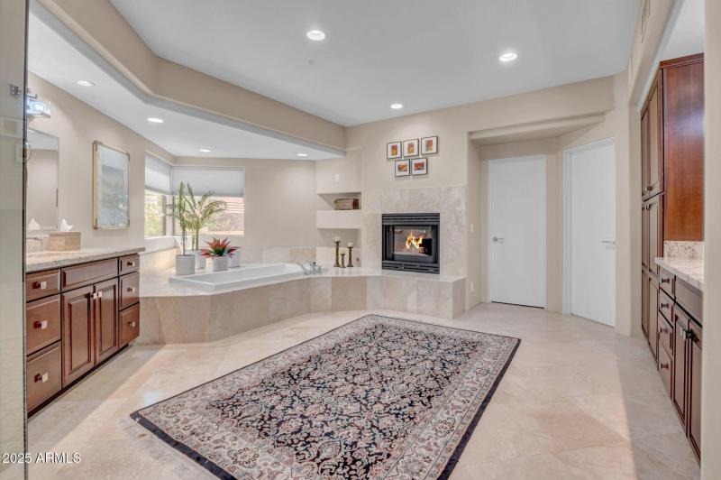 PRIMARY BATHRM WITH HUGE CUSTOM WALK-IN