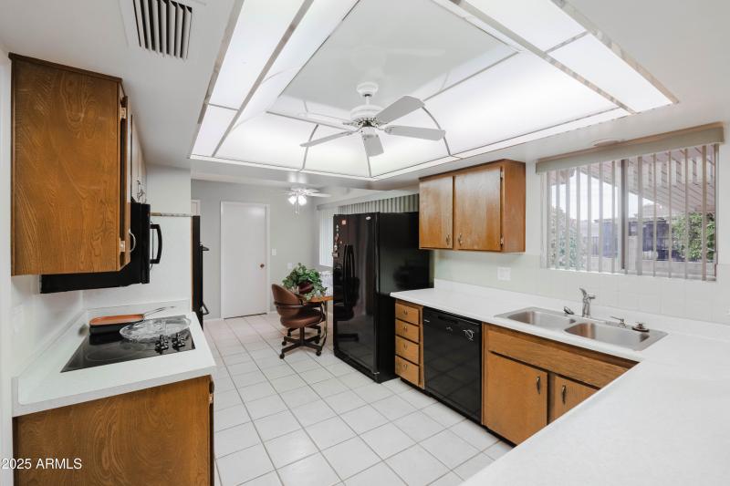 Kitchen and Domed Lights