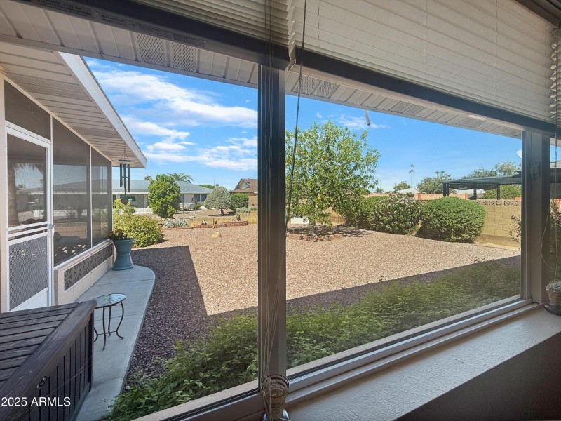 Open View of Backyard