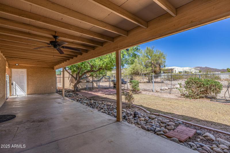 Covered Back Patio