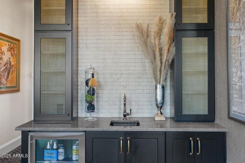Wet Bar in Formal Living
