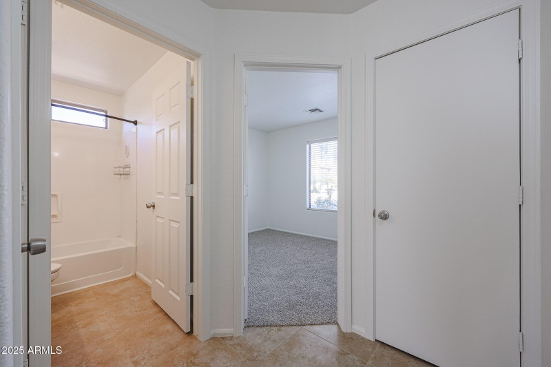 Entrance to Guest Bath and Guest Room 2