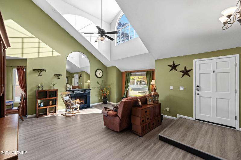 Bright entry to Living Room