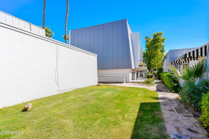 Grass right out front door