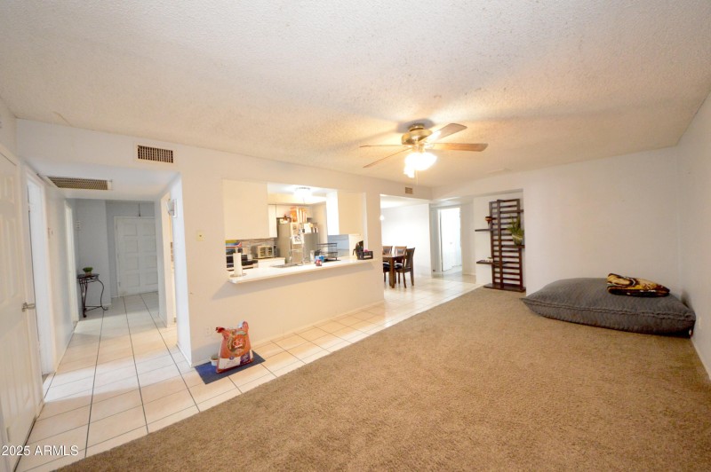 Family Room and Kitchen View
