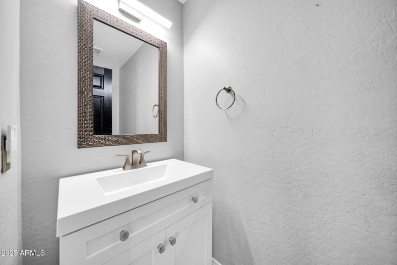 Dowstairs powder room