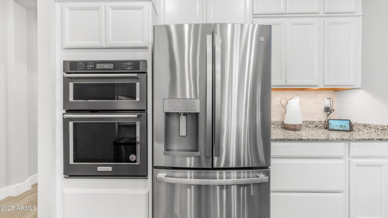 Stainless Steel (fridge not included)