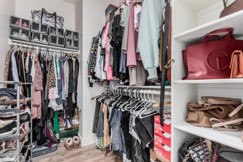 Primary Walk In Closet