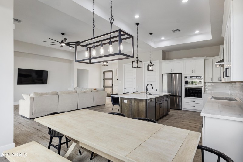Coffered Ceilings Throughout Home