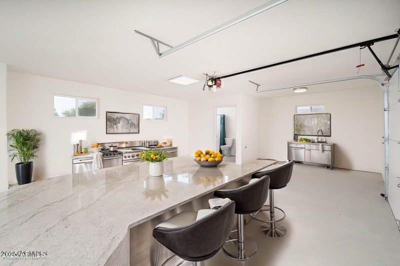 Virtually staged addition