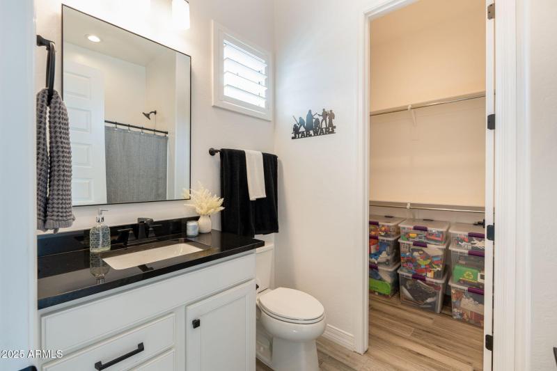 bedroom 3 w/private bath & w/i closet