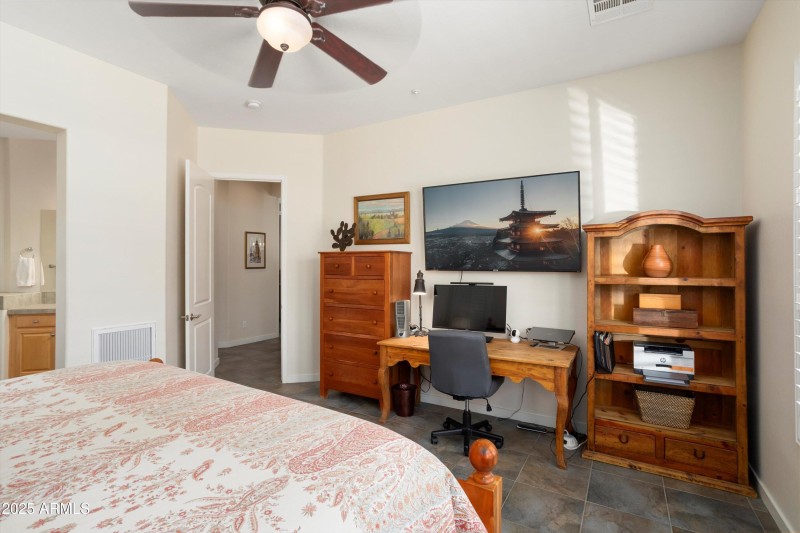 PRIMARY BEDROOM LARGE ENOUGH FOR