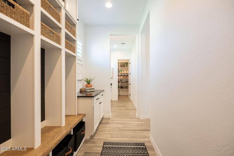 drop zone entry from garage