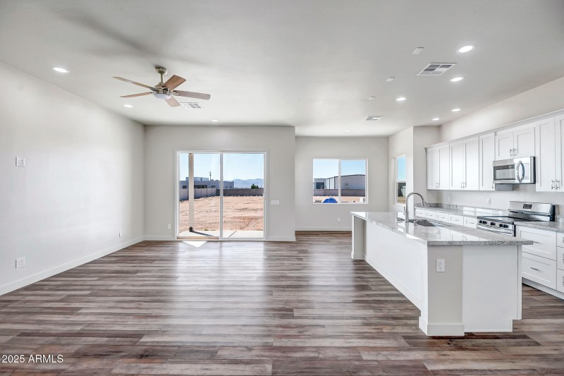 Looking from front door