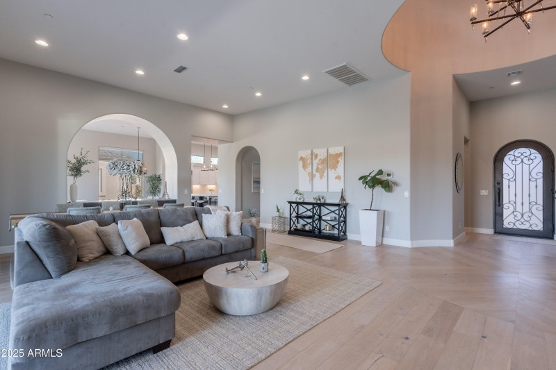 Inviting Open-Concept Living Area