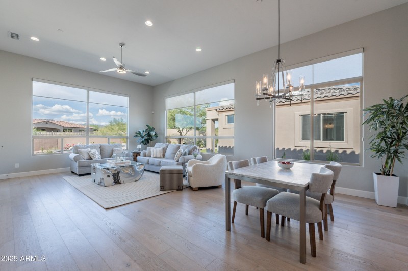 Bright and Airy Open Living Area