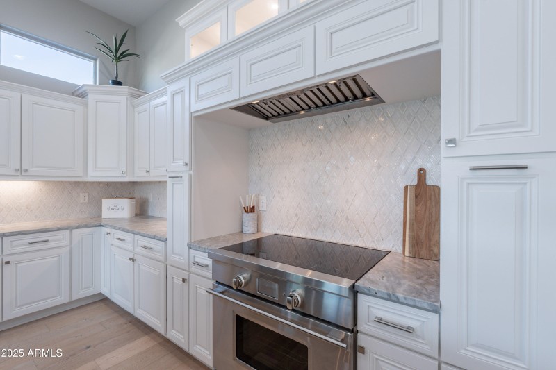 High-End Finishes & Custom Cabinetry