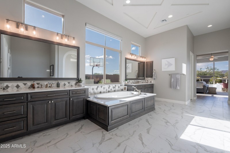 Serene Master Bath with Scenic Views