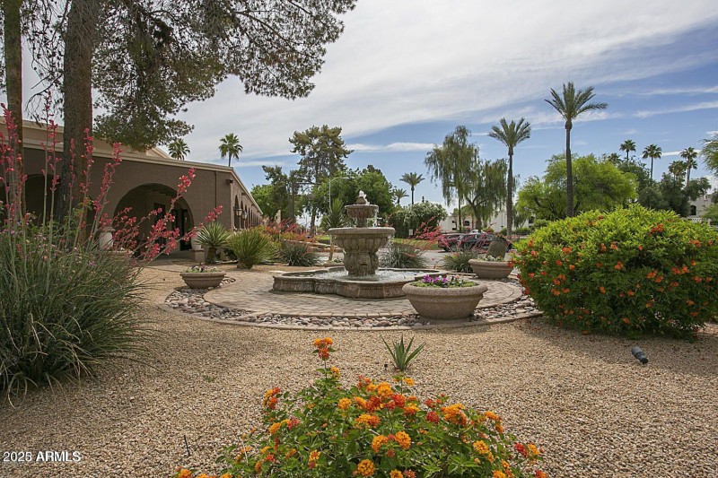 Community Fountain Area