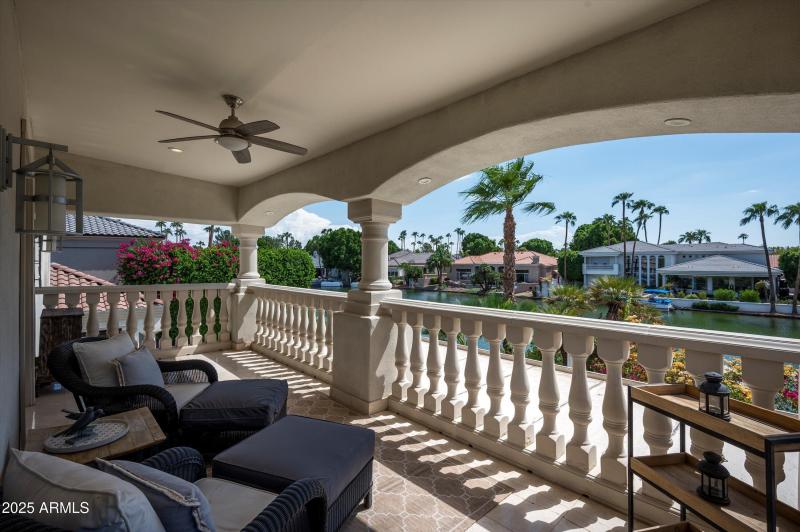 Balcony off Bedroom 5