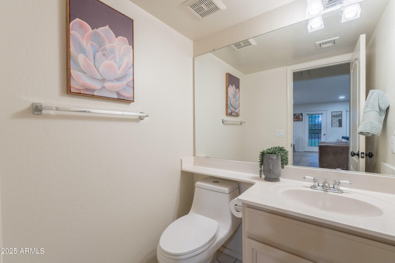 Half Bath for Guests off FR