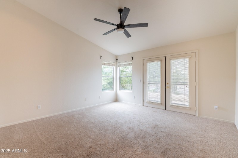 Primary BR w/patio deck