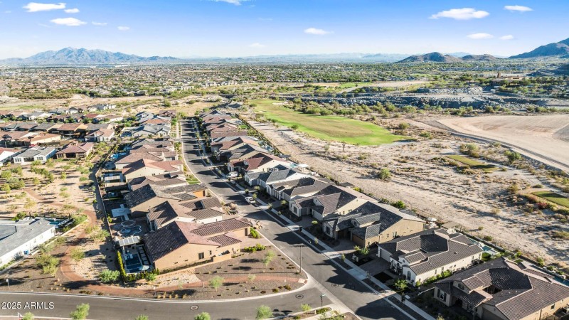 DRONE View to Tee Box
