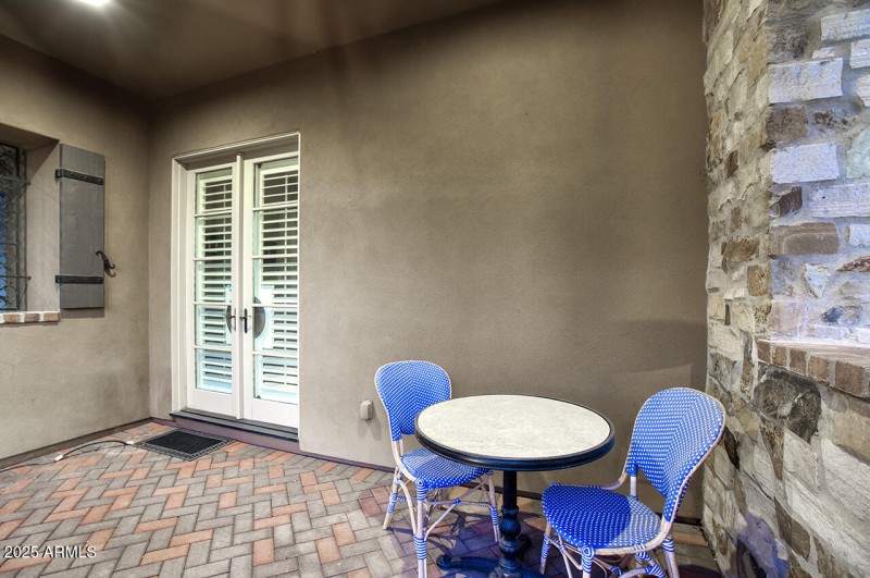 Patio off Guest Suite