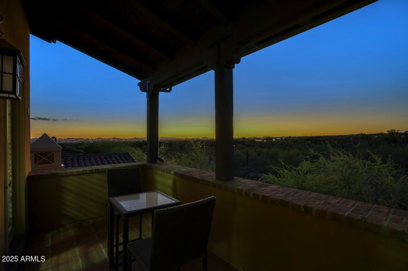 Sunset Views off Balcony