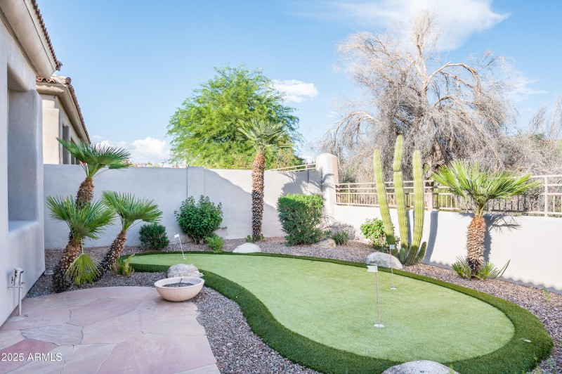 Backyard Putting Green