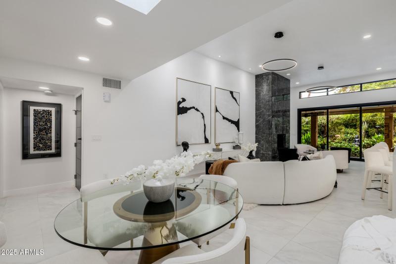 View from Dining Area