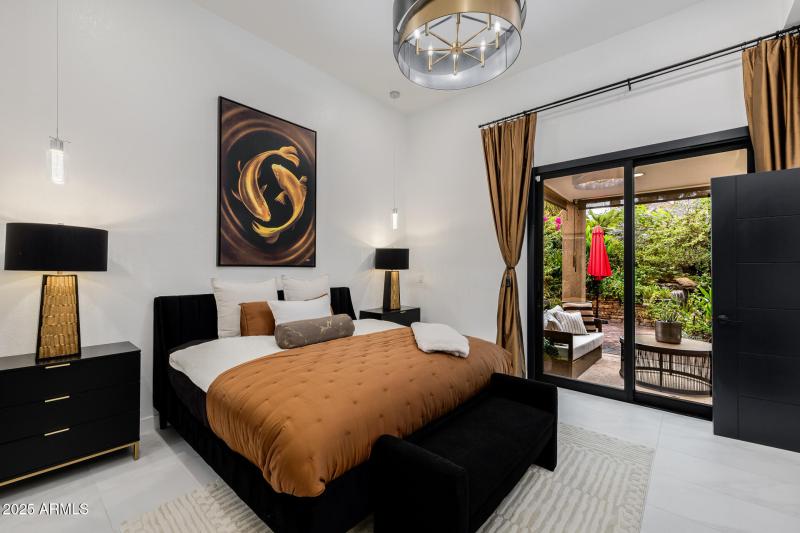 View to Back Patio - Zen Garden