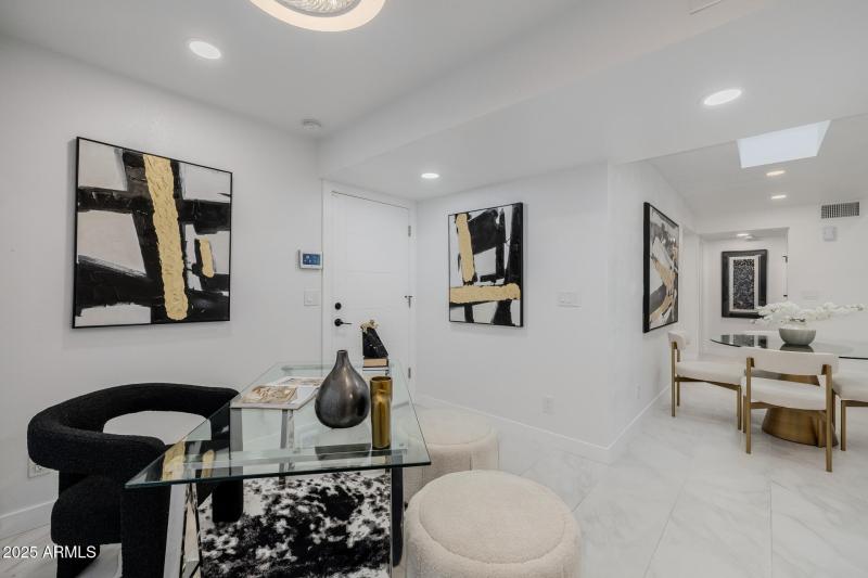 Office Looking Toward Dining Space