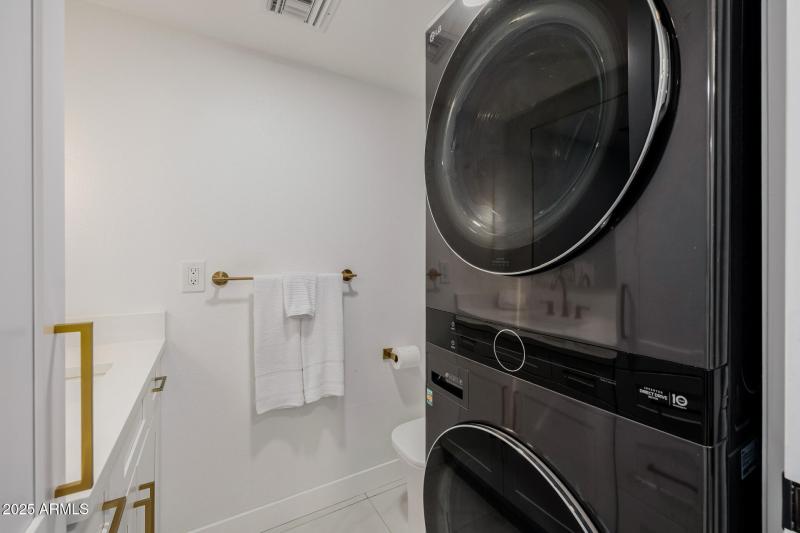 Half Bath and Laundry Room