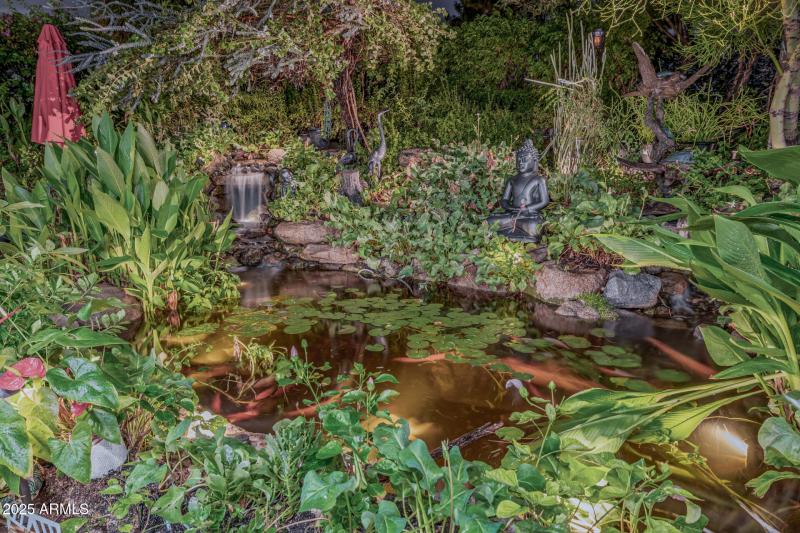 Koi Pond w/ Waterfall