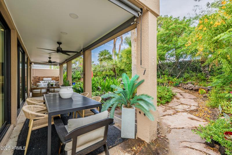 Back Patio w/ View to Secret Path